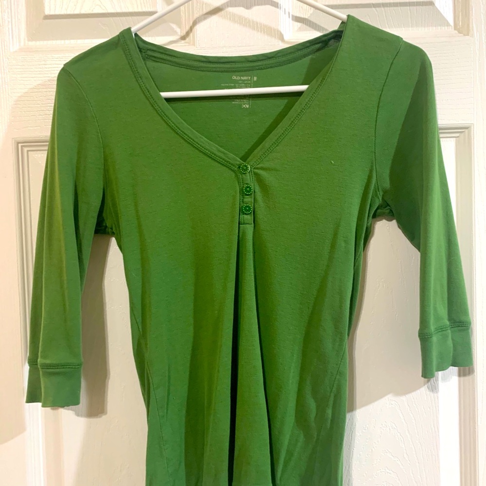 3/4 length top